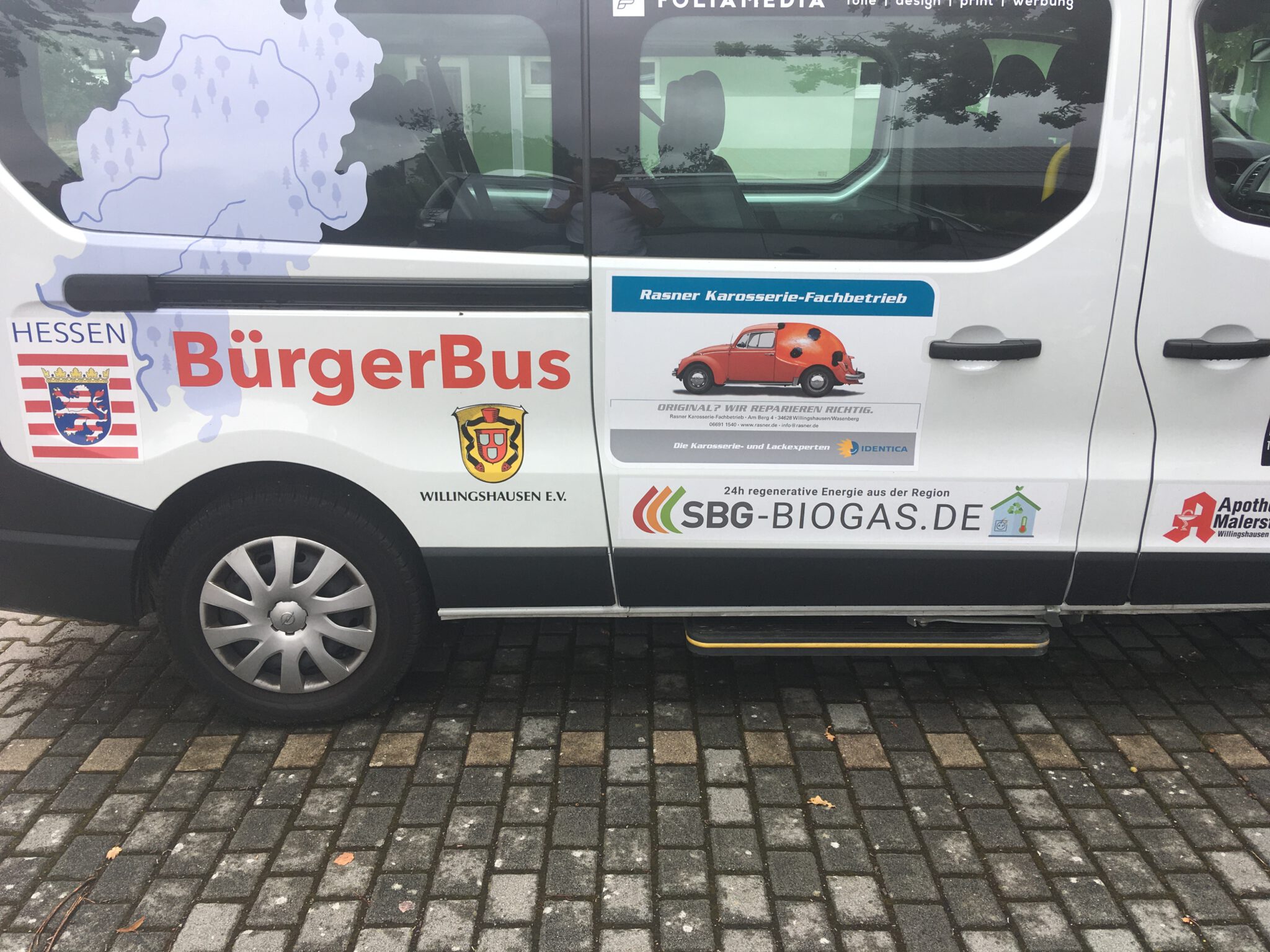 Sponsoring des Bürgerbus Willingshausen - Schwälmer Biogas GmbH &amp; Co. KG